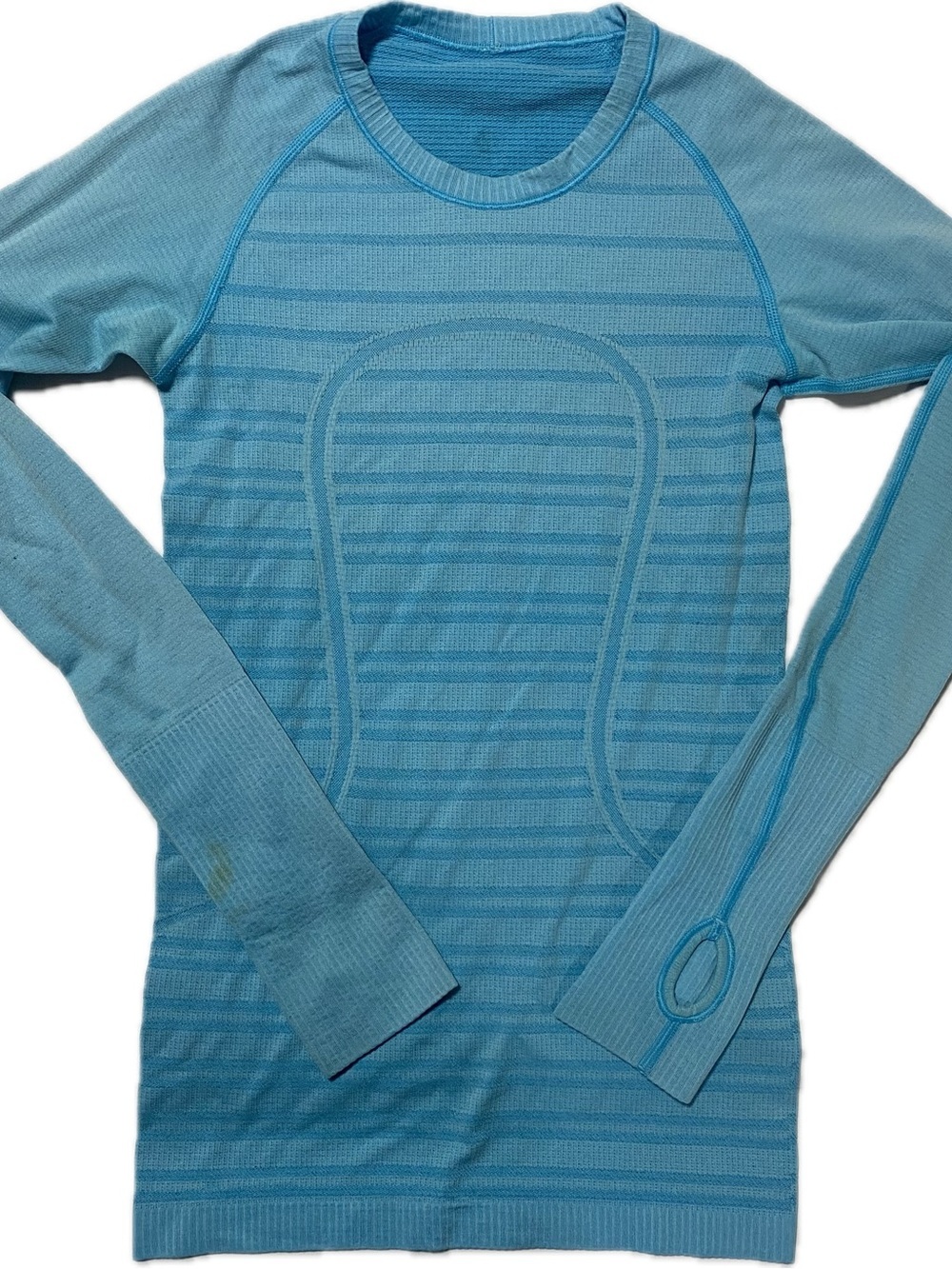 lululemon athletica Bright Blue Seamless Athletic Top